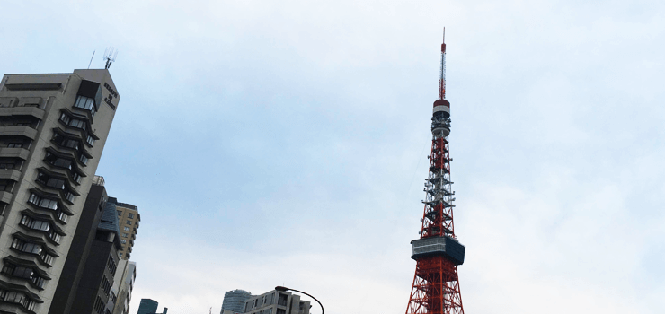 東京のシンボルの東京タワー